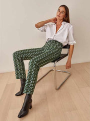 Mod High Rise Straight Jeans