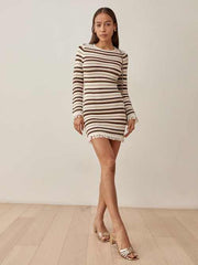 Pesca Open Knit Dress