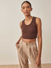 Norma Cotton Sweater Tank