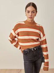 Elio Cotton Stripe Sweater
