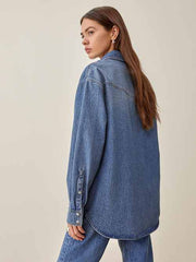 Kaci Relaxed Denim Shirt
