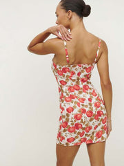 Aperol Linen Dress