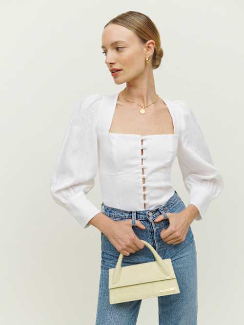 Micah Linen Top