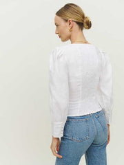 Micah Linen Top