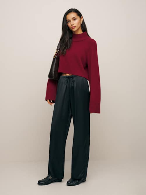 Olina Silk Short Pant
