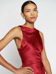 Petites Casette Silk Dress