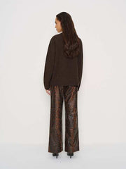Jadey Cashmere Oversized V-Neck Sweater