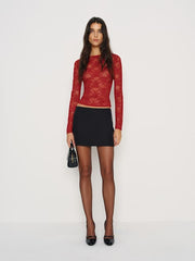 Adriano Lace Knit Top