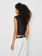 Cherry Silk Top