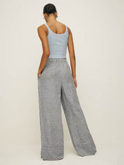 Fernando Linen Wide Leg Short Pant