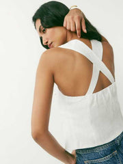 Azalea Linen Top