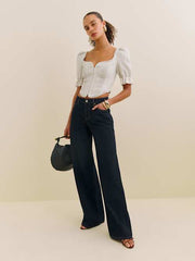 Simmie Linen Top