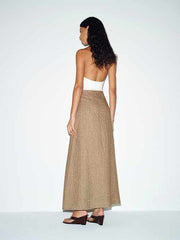 Andi Linen Maxi Skirt