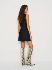 Citron Denim Mini Dress