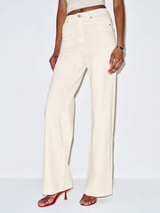 Bex Super Stretch High Rise Wide Leg Jeans