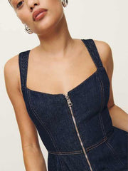 Zeta Denim Top