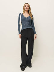 Valencia Regenerative Merino V-Neck
