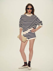Collie Oversized Cotton Crew