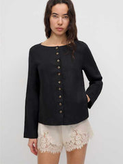 Lucia Linen Jacket
