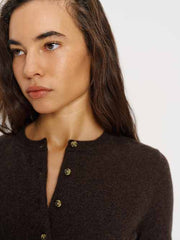 Farren Cashmere Crew Cardigan