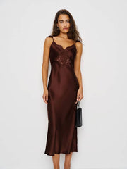 Serafina Silk Dress