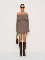 Lacey Cashmere Blend Sweater Dress