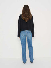 March Regenerative Wool Cropped Turtleneck