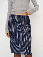 Brodie Sheer Knit Skirt