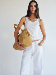 Cary Low Rise Slouchy Wide Leg Short Jeans