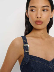 Vickie Denim Top