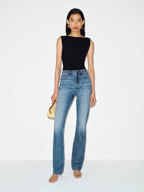 Blair High Rise Baby Bootcut Jeans