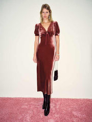 Camille Velvet Dress