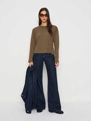 Liam Long Sleeve Oversized Tee