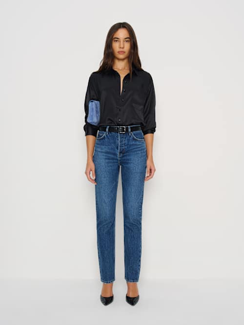 Eli Oversized Silk Shirt