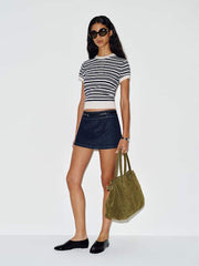Deena Denim Skort
