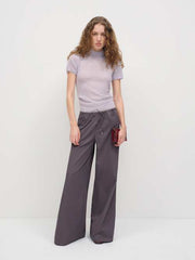 Laurel Sheer Alpaca Mock Neck