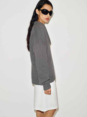 Jonie Cashmere Oversized Scoop Neck