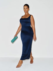 Ambre Silk Dress Es