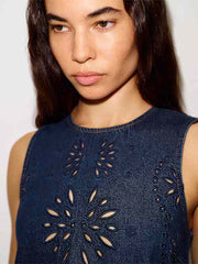 Bri Denim Mini Dress