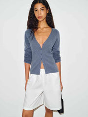 Bloom Cashmere V - Neck Cardigan
