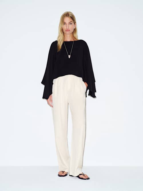 Aime Silk Cape