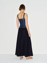 Danielle Stretch Denim Top
