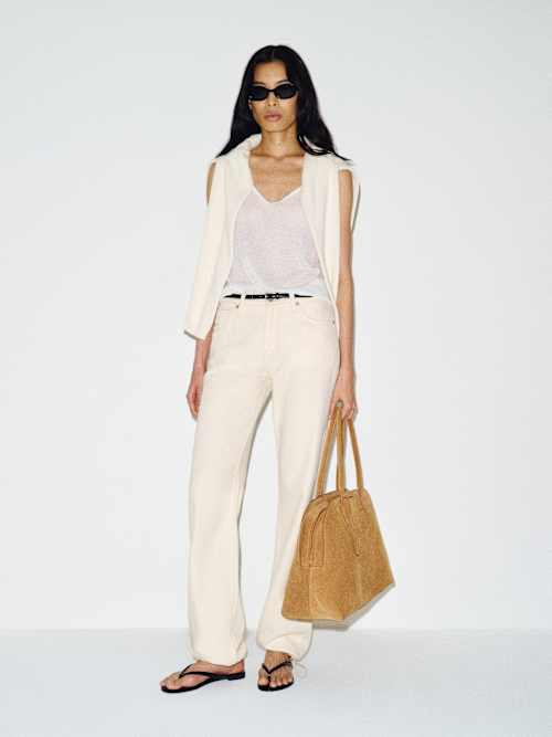 Reece Low Rise Denim Pants