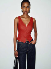 Indie Linen Top