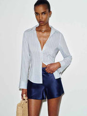 Raya Fitted Voile Shirt