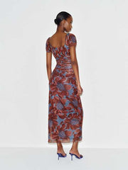 Lisbon Mesh Knit Dress