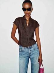 Esti Linen Top
